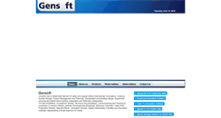 Desktop Screenshot of gensoft.in