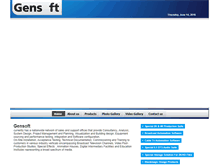 Tablet Screenshot of gensoft.in